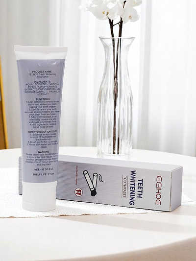 Паста за зъби за избелване и премахване на петна