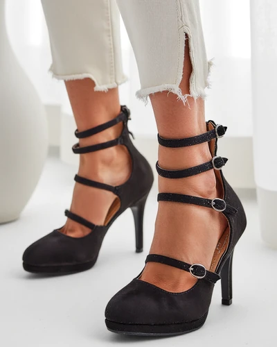 Royalfashion Женски токчета с каишки Celose