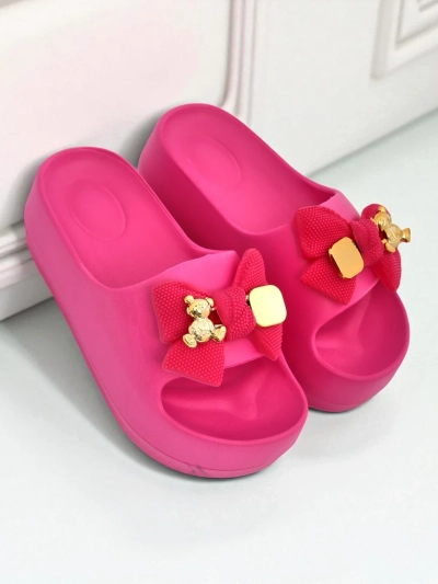 Royalfashion Дамски гумени чехли с декоративна панделка Alday