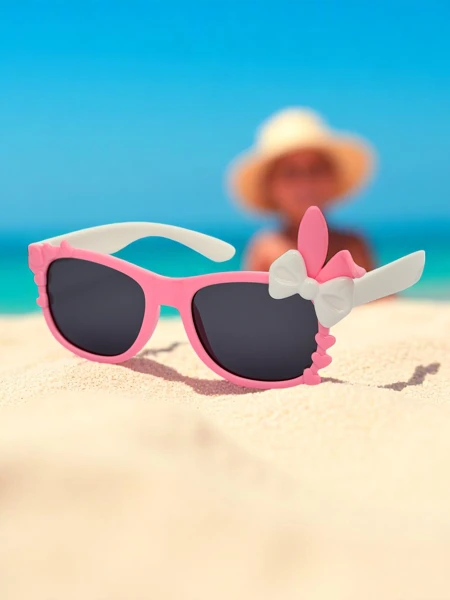 Royalfashion Детски слънчеви очила с декорации Bunny Shine