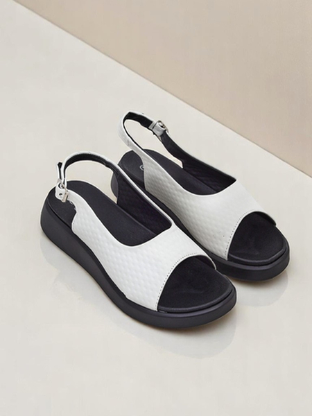 Royalfashion Дамски сандали на по-дебела подметка Riva