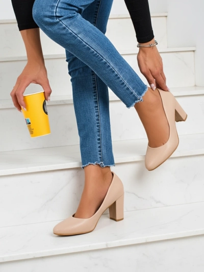 Royalfashion Дамски еко кожени обувки Sofia Lux