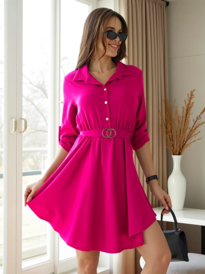 Royalfashion елегантна дамска рокля до коляното