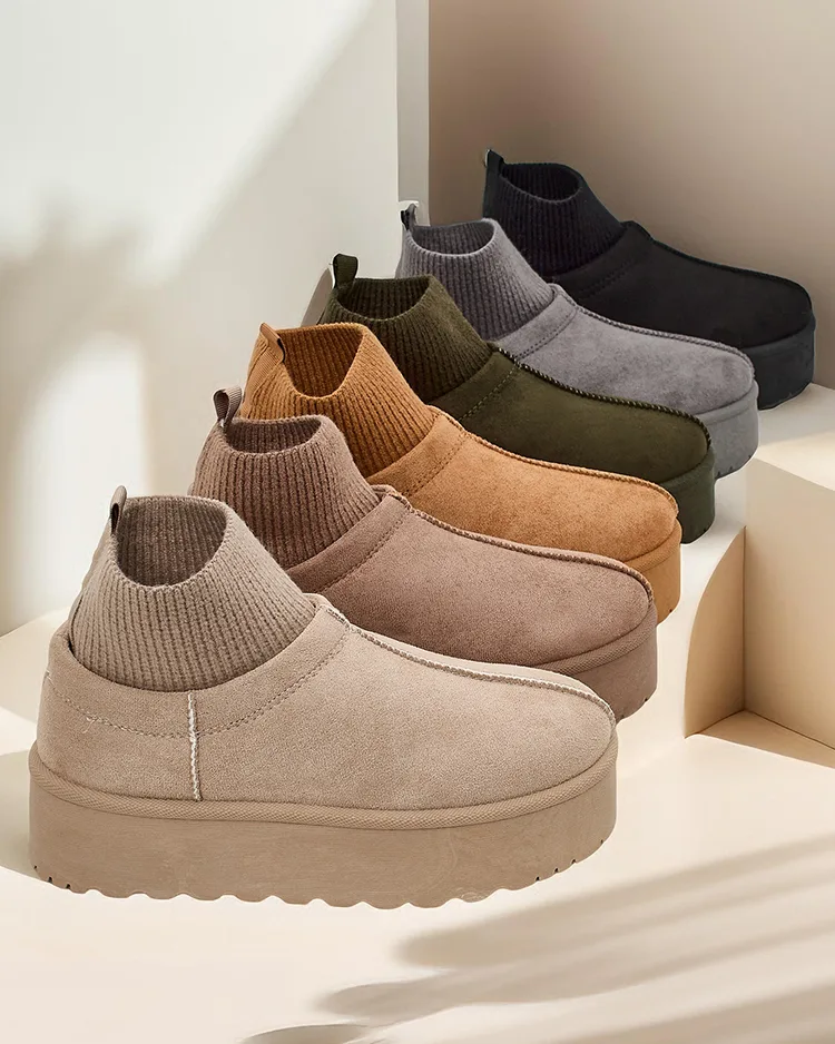 Ройалфешън Къси женски снежни ботуши a'la снежни ботуши Вевело