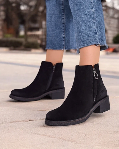 Дамски глезенови боти Royalfashion Мило