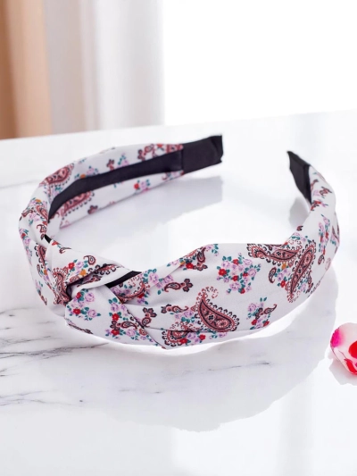 Royalfashion Лента за коса с плетени мотиви Molly Twist