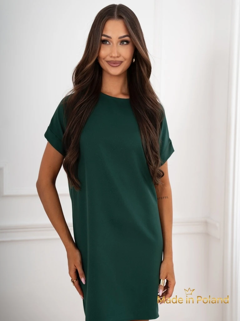 Проста дамска къса рокля Lady Time