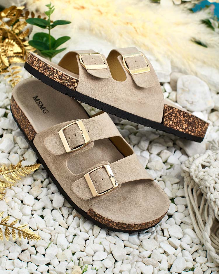 Royalfashion Дамски джапанки с катарами Foumy