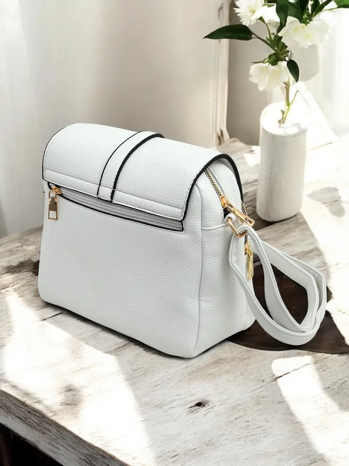 Royalfashion Многофункционална квадратна чанта, изработена от еко-кожа