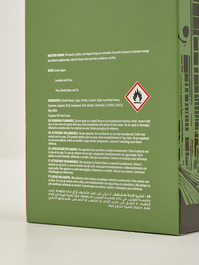 Вдъхновен парфюмна вода за мъже Maestro Grand