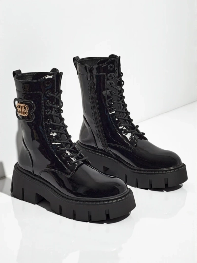 Royalfashion Дамски боти тип работнически Milloze