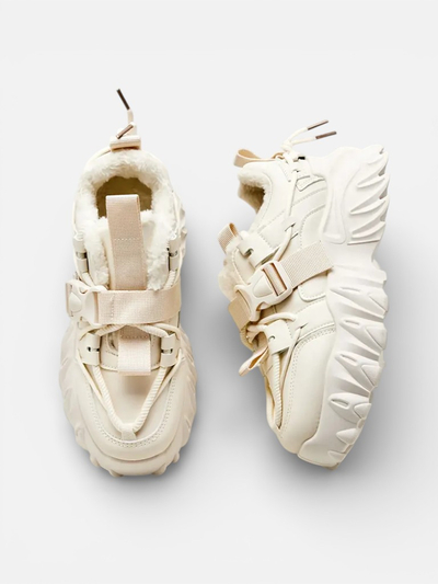 Royalfashion Women's Warmed Losgos Sneakers