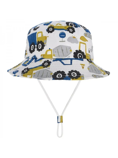 Royalfashion Детска шапка тип „бъкет“ Happy Patches