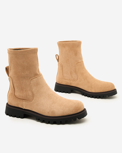 Royalfashion Дамски ботуши Gebimma от еко велур