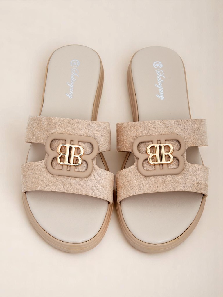 Royalfashion Дамски чехли на плоска подметка ChicStep