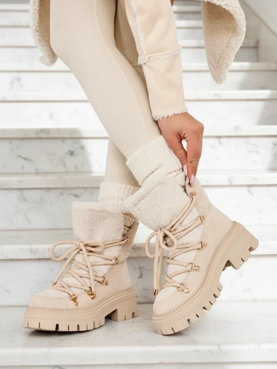 Royalfashion Lozin дамски ботуши за сняг с дантела