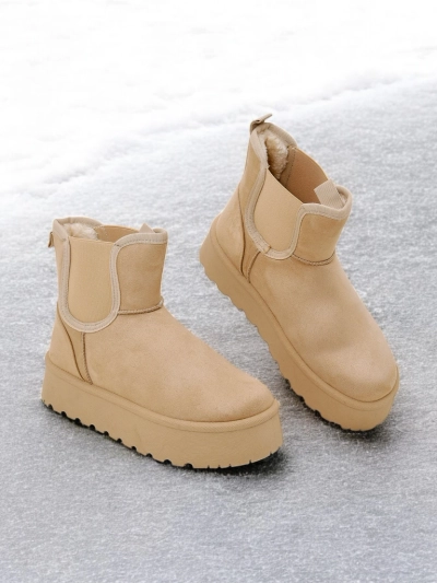 Royalfashion Къси снежни ботуши за жени Vierris