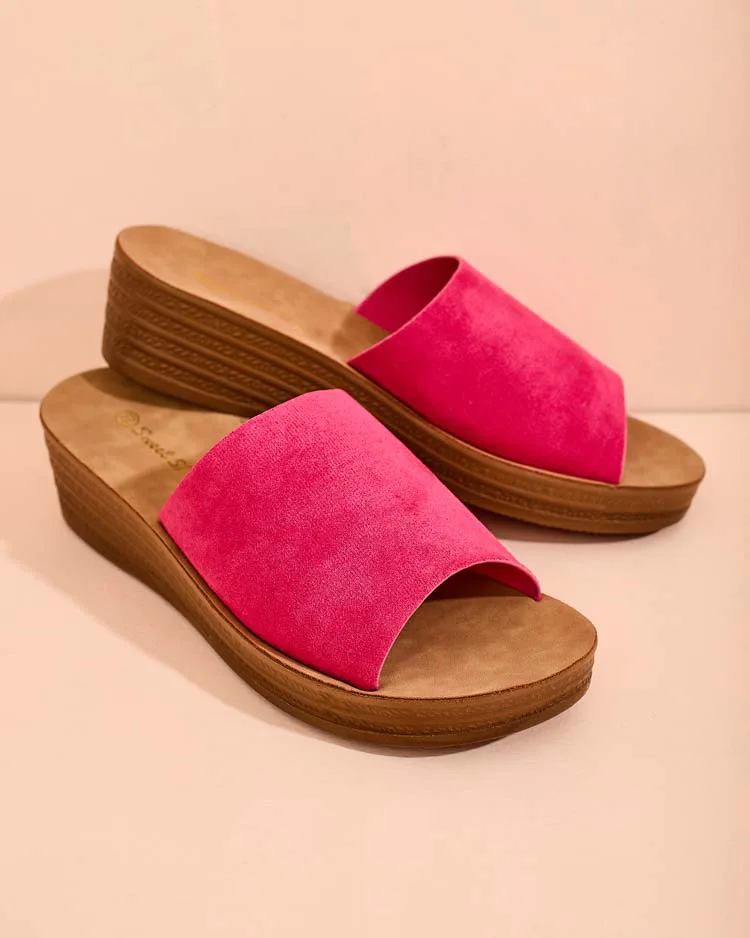 Royalfashion Дамски джапанки Saffil на нисък ток