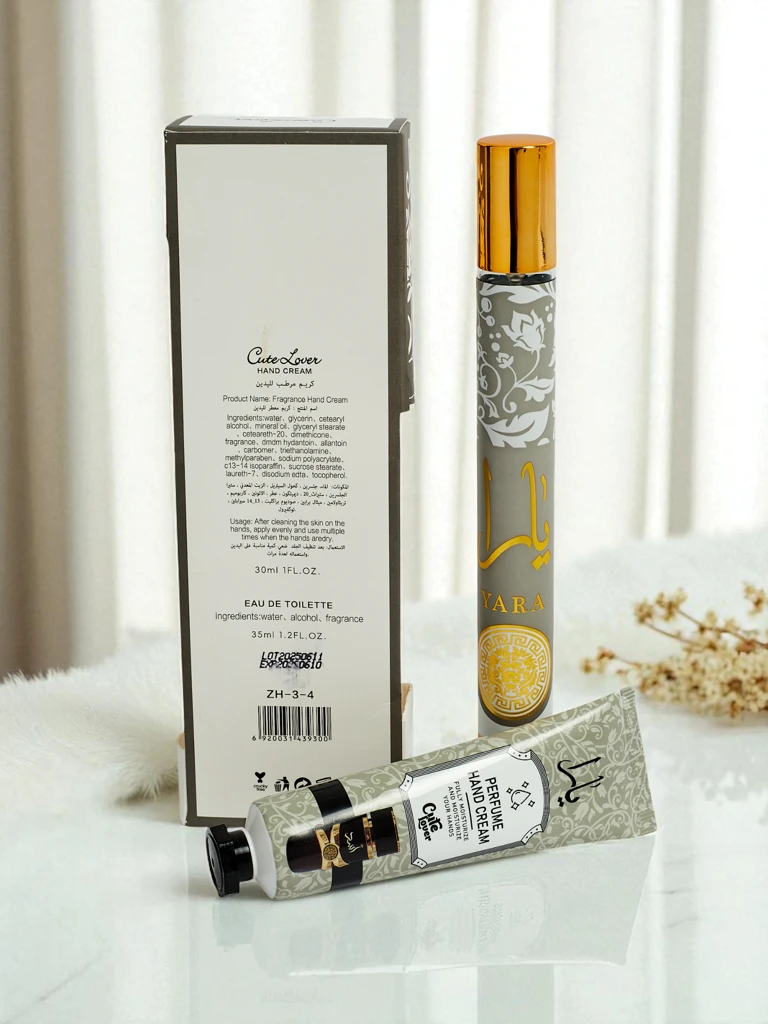 Helena Yara Eleganza Парфюмиран комплект крем за ръце и тоалетна вода 30ml