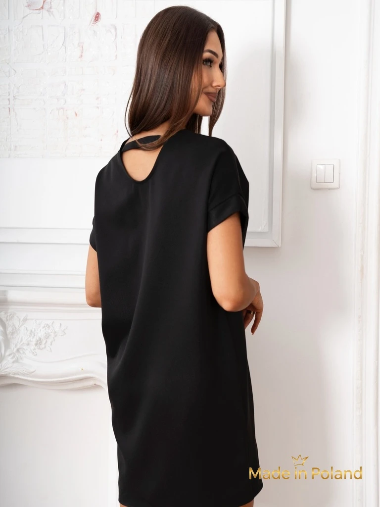 Проста дамска къса рокля Lady Time