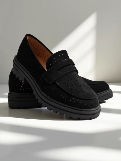 Royalfashion Дамски перфорирани мокасини Filoz