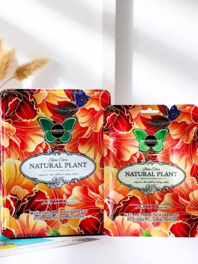 Натурален растителен - Комплект серум с керамиди и маска с лайка 6g+36g x 10бр