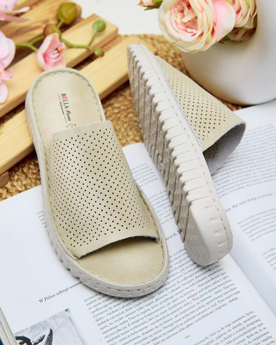 Royalfashion Дамски ажурни джапанки Ererra