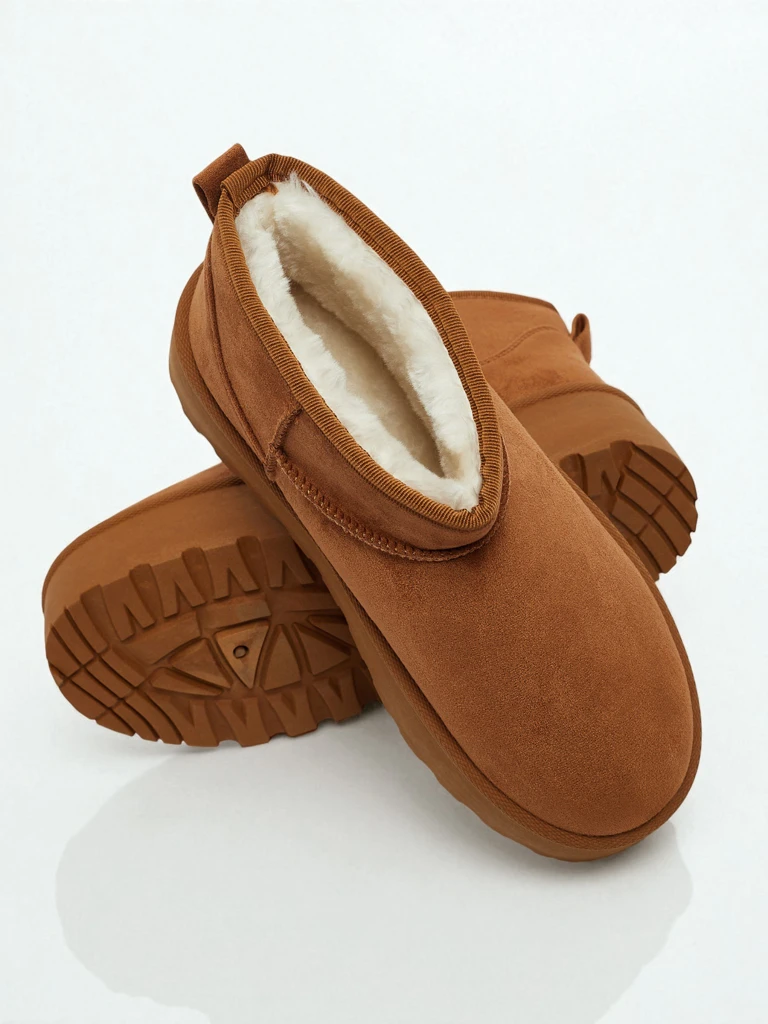 Къси дамски боти а ла сноубутс Vespera