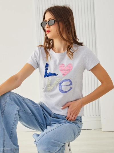 Royalfashion Дамска памучна блуза