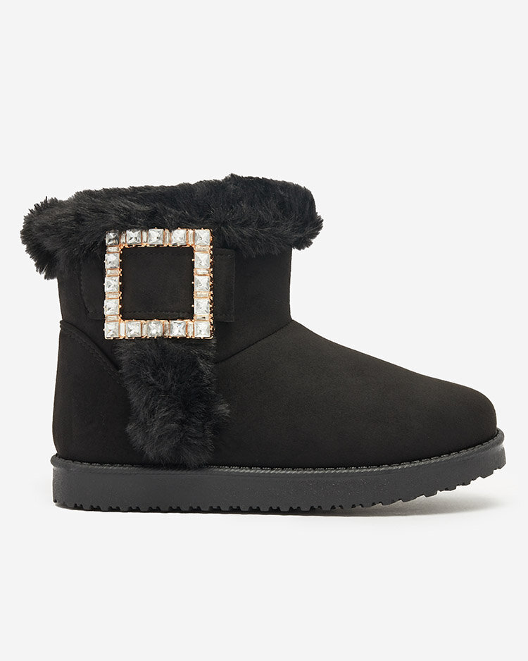 Royalfashion Дамски ботуши a'la snow boots with ornament Galaes