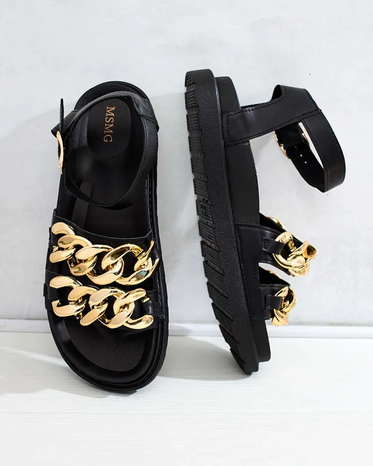 Royalfashion Дамски сандали Leo от екокожа