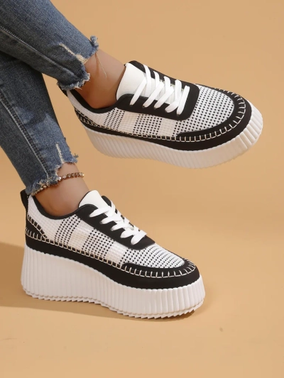 Royalfashion дамски платформа кецове Siserra