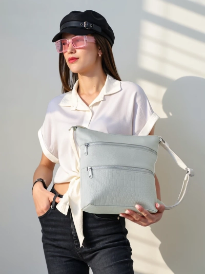 Royalfashion Дамска малка чанта, изработена от еко-кожа