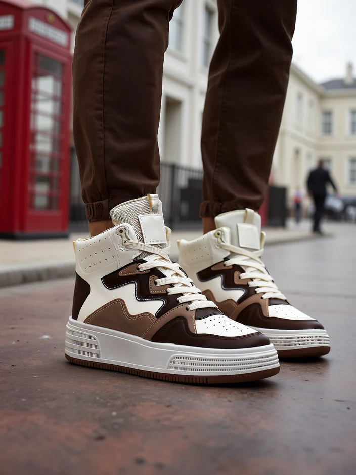 Royalfashion Високи дамски спортни обувки Quiedy