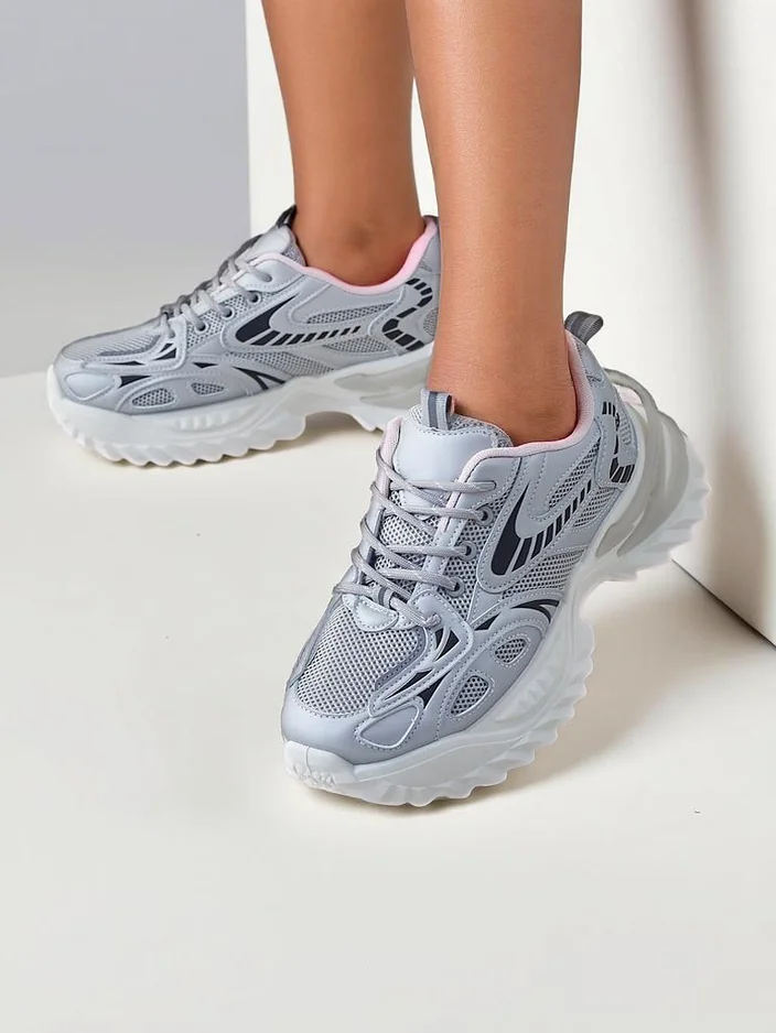 Спортни маратонки Royalfashion за жени на по-дебела подметка Annete