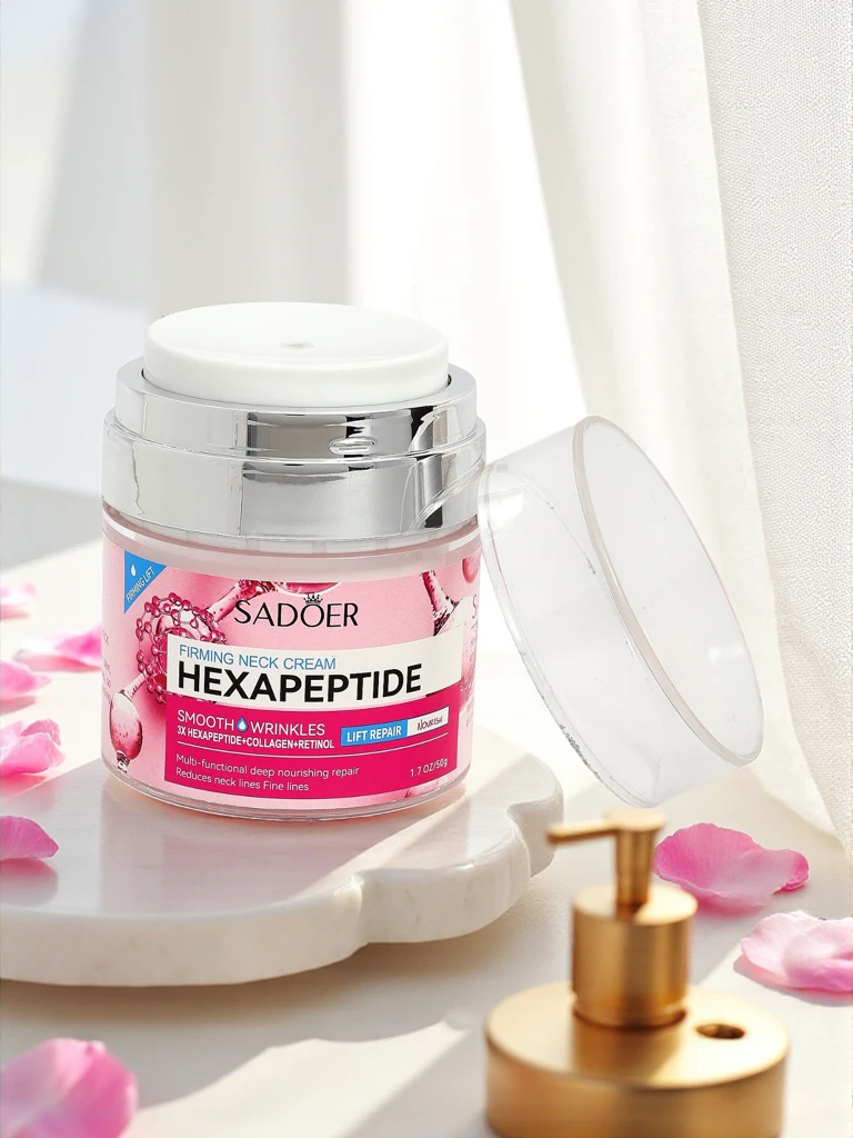 Sadoer Neptunia Hexapeptide Collagen Retinol Lifting Крем за Шия 50ml