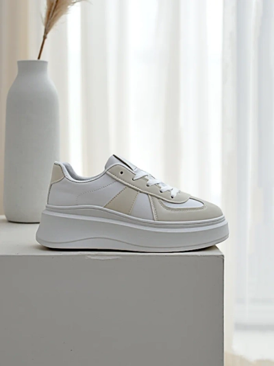 Royalfashion дамски спортни маратонки на платформа Safirrat