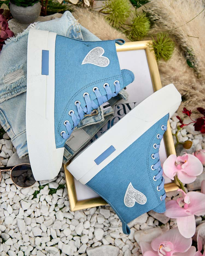 Royalfashion Women's Tris High Sneakers