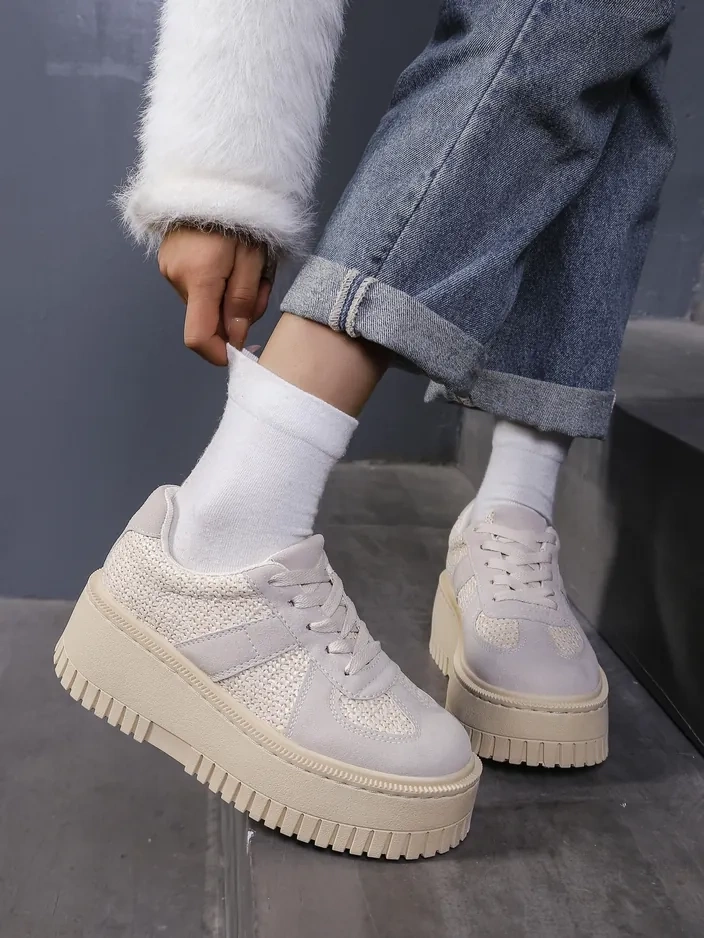 Royalfashion Дамски платформи Кецове Venusoe