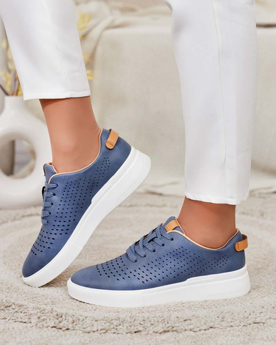 Royalfashion Дамски ажурни маратонки Deromias