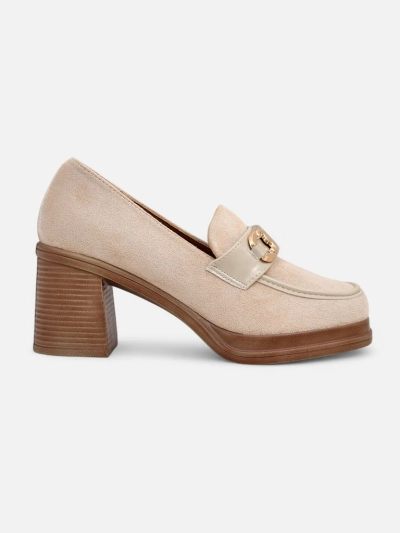 Royalfashion Женски мокасини на блок ток Qeroy