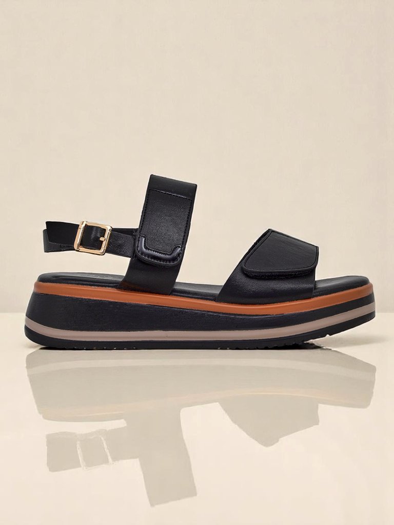 Royalfashion Дамски сандали с по-дебела подметка Tulipp