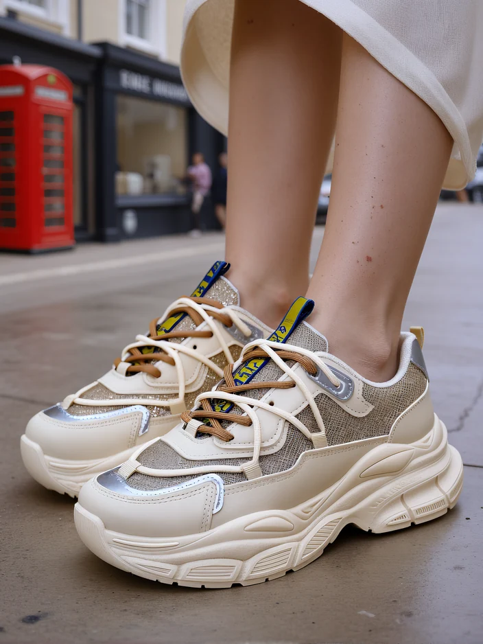 Royalfashion Женски кецове с дебела подметка Teresii