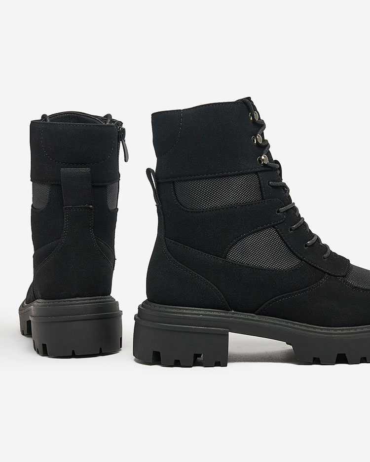 Royalfashion Women's Hovienta lace-up boots