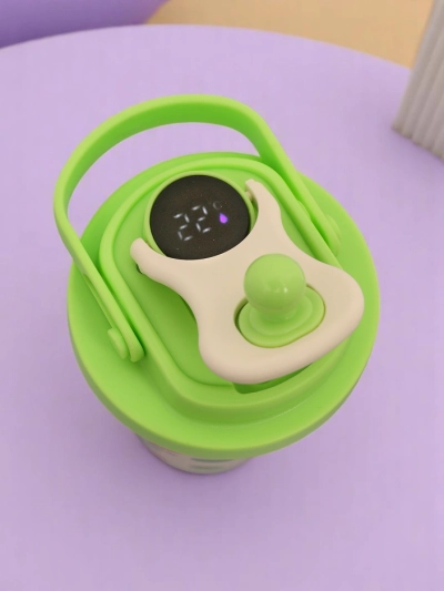 Royalfashion Термокана с накрайник и сензор за температура Сладки животни