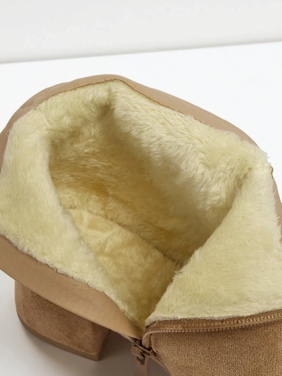 Дамски боти от еко велур на ток Arshinea