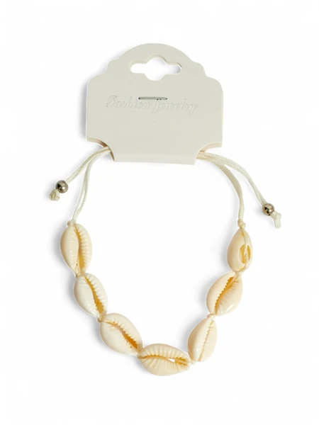 Дамска гривна с мидички и регулация