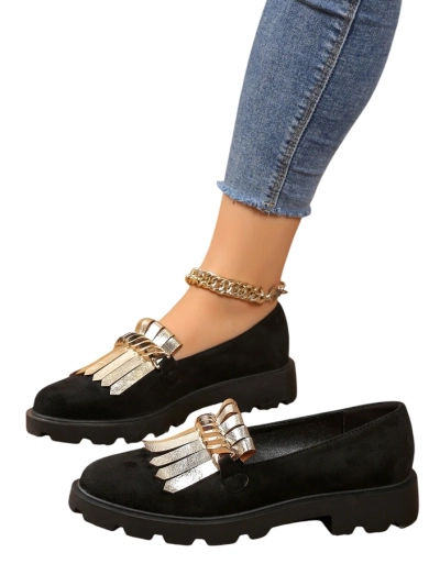 Royalfashion Женски мокасини от екосуйд Mare Nostrum