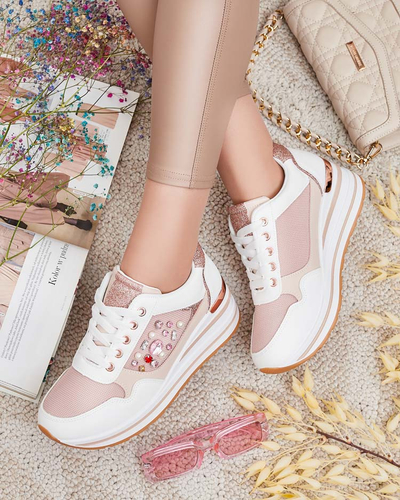 Royalfashion Дамски спортни кецове на котурна Roenna