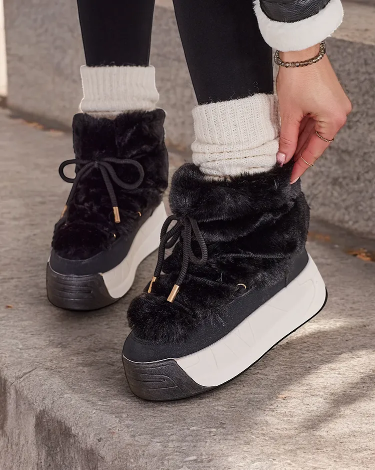 Дамски снежни ботуши Royalfashion Rozuri